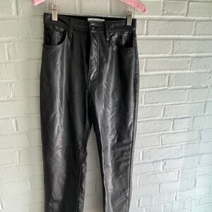 Abercrombie vegan leather pants